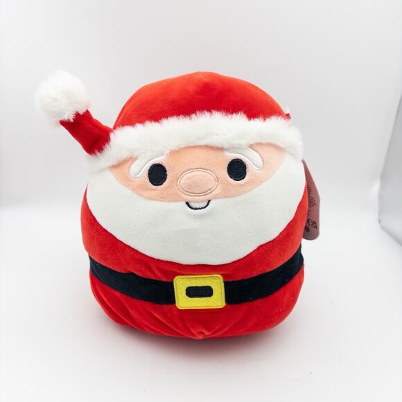 Squishmallows 2021 Christmas 8" Nick the Santa Claus Plush Doll - Picture 1 of 10